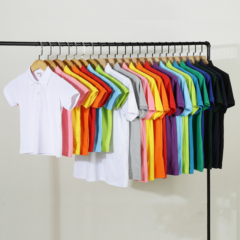 Logotipo personalizado Camisetas uniformes Camisetas de algodão em branco